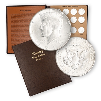 Kennedy Half Dollars P & D - Dansco ( 64 to 25 ) 116 Coins