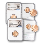 2025 Lincoln Cent - P & D Set - NGC 68