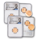 2010 Lincoln Cent - P & D 2pc Set - NGC 67 - Lincoln Label