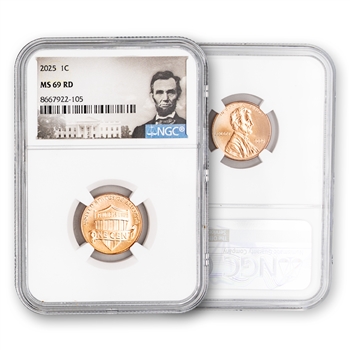 2025 Lincoln Cent - Philadelphia - NGC 69