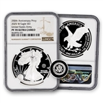 2025 Silver Eagle - Army Privy - NGC 70