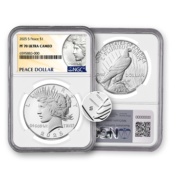 2025 Peace - San Francisco Proof - NGC 70