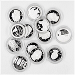 Pure .999 Fine Silver Proof Quarters - 2019 to Present