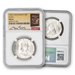 1954 Franklin Half Dollar - San Fran - Bugs Bunny - NGC 64 Fivaz