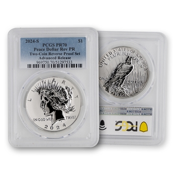 2024 Peace  Dollar - Reverse Proof - PCGS 70 Advanced