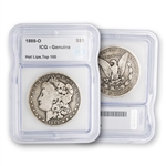 1888 Morgan Dollar - New Orleans Hot Lips - ICG Genuine