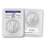 2026 Silver Eagle - 1776-2026 - Premier - PCGS 70 1st Edition