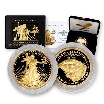 2025 American Eagle $25 Gold - Proof - OGP