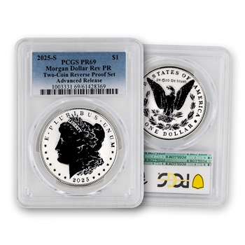2025 Morgan Dollar - Reverse Proof - PCGS 69 Advanced