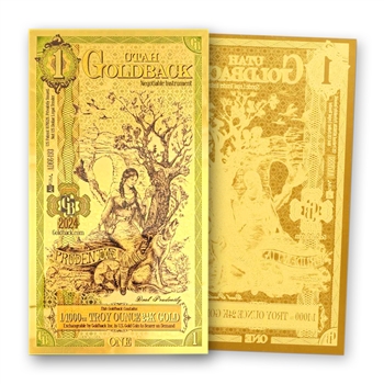 $1 Goldback Note - Utah