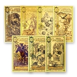 $1 Goldback Notes - 7 Note Set