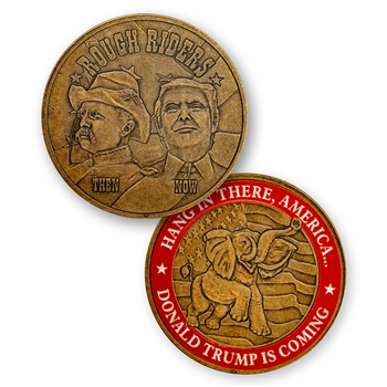 1 oz Copper - Trump Rough Rider