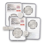 2026 Enduring Liberty Half Dollar P & D Set - NGC 64
