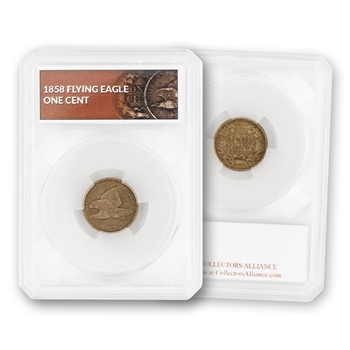 1858 Flying Eagle Cent - Defender