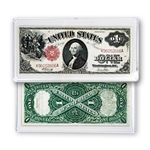 1917 $1 Red Seal - Columbus Vignette - Uncirculated