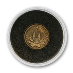 Civil War Token - Flag & Cannon Design