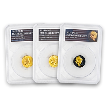 Liberty Signature Set - 2026 Emerging Liberty Dime 3pc Set