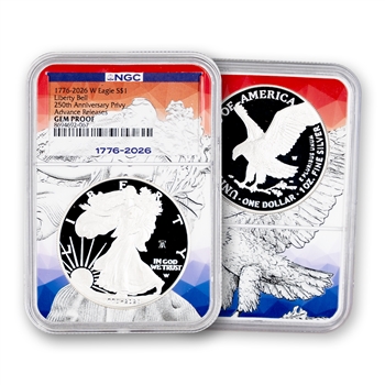 2026 Silver Eagle Proof - RWB - NGC Advanced Release