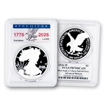2026 Silver Eagle Proof - Betsy Ross - PCGS 70 Adv Release