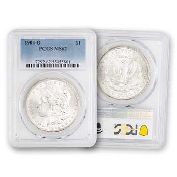 1904 Morgan Dollar - New Orleans - PCGS 62