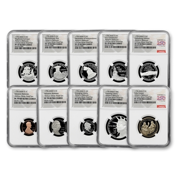 2026 Silver Proof Set - America 250 - NGC 70 Advanced Release