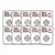 2026 Quarters - 10pc P & D Set - USA 250 - NGC 68 Adv Release