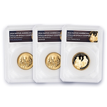 2026 Native American Dollar (Polly Cooper) PD & Proof / Defender