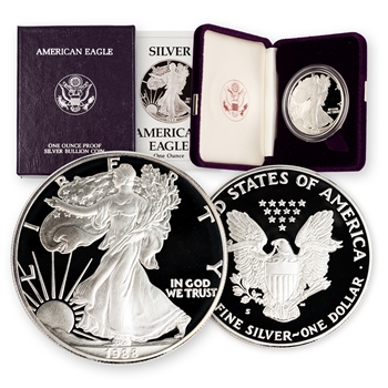 1988 Silver Eagle Government Issue - Proof