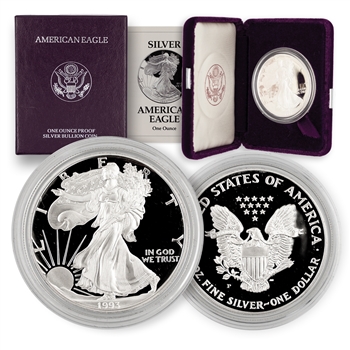 1993 Silver Eagle Government Issue - Proof