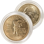 2000 New Hampshire 24 Karat Gold Quarter - Philadelphia