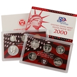 2000 US Silver Proof Set - Modern (10 pc)