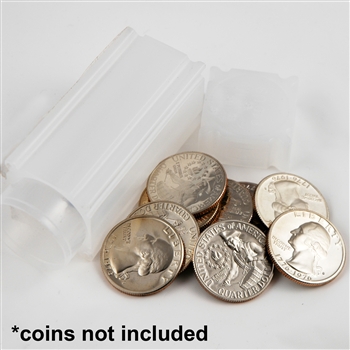 Coin Tube - Quarter - 24.3 mm - Qty 25