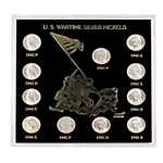 War Nickel Set in Iwo Jima Holder - Uncirculated