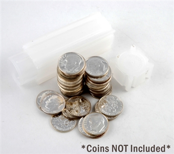 Coin Tube - Quarter (Holds 40 coins) - 24.3 mm - Quantity 1