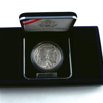 2001 Buffalo Silver Dollar-Proof-Original Government Packaging