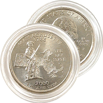 2000 Massachusetts Uncirculated Quarter - P Mint