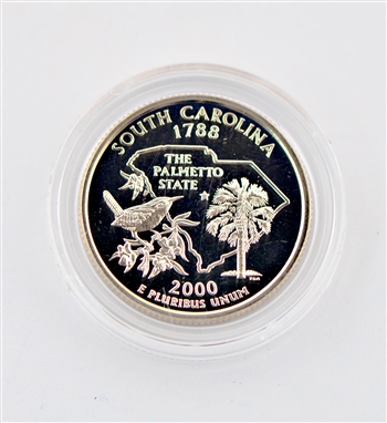 2000 South Carolina Proof Quarter - San Francisco Mint