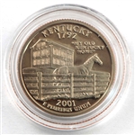 2001 Kentucky Proof Quarter - San Francisco Mint