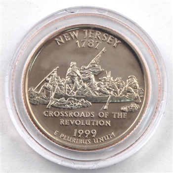 1999 New Jersey Proof Quarter - San Francisco Mint