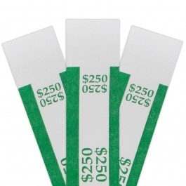 Green $200 Self Sealing Currency Straps (1000/case)