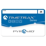 Pyramid TimeTrax Swipe Cards 1-25