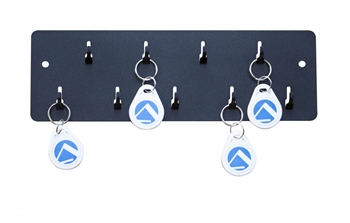 Pyramid 9-Hook Key Rack