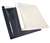 Black Linen 5/16" Clear Front Thermal Binding Cover (Box/100)