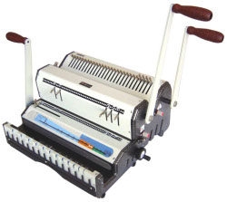 Akiles DuoMac 521 5:1 Plastic Coil and 2:1 Wire Binding Machine