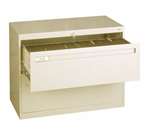 Tennsco 30" Retractable Door 2-Drawer Lateral File