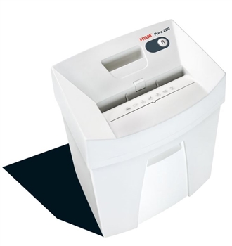 HSM Pure 220 Strip Cut Paper Shredder