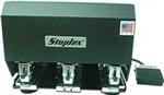 Staplex S-630NFS Special Foot Switch Triple Header Electric Stapler