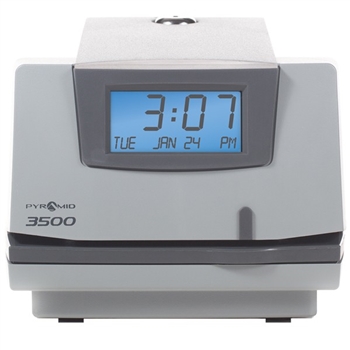 Pyramid 3500ss Punch Card Time Recorder