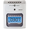 Pyramid 3800 Auto-Totaling Punch Card Time Clock
