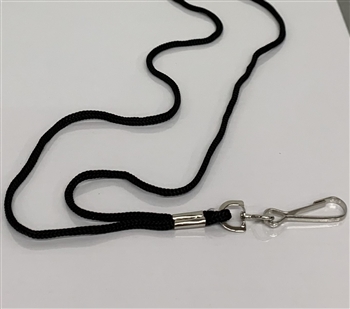 38" Lanyard Round Neck Cord w/ Swivel Hook